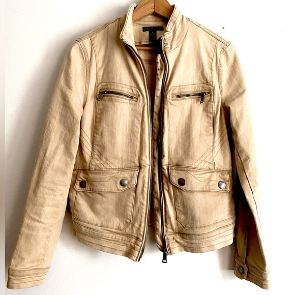 Ralph Lauren Jackets & Blazers - Unique Very-Vintage Ralph Lauren Jeans Co. Tan Jean Jacket